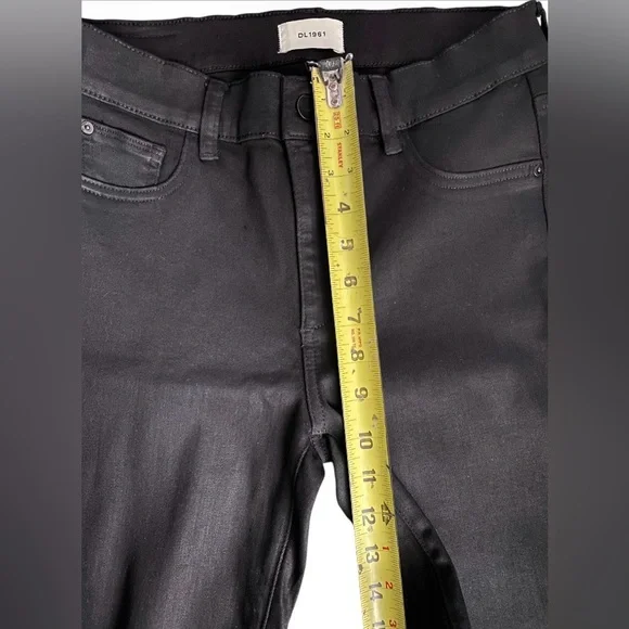 DL1961 Women's Mara Straight Mid Rise Instasculpt Ankle Jeans Size 28 - Picture 8 of 16